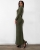sukienka khaki maxi
