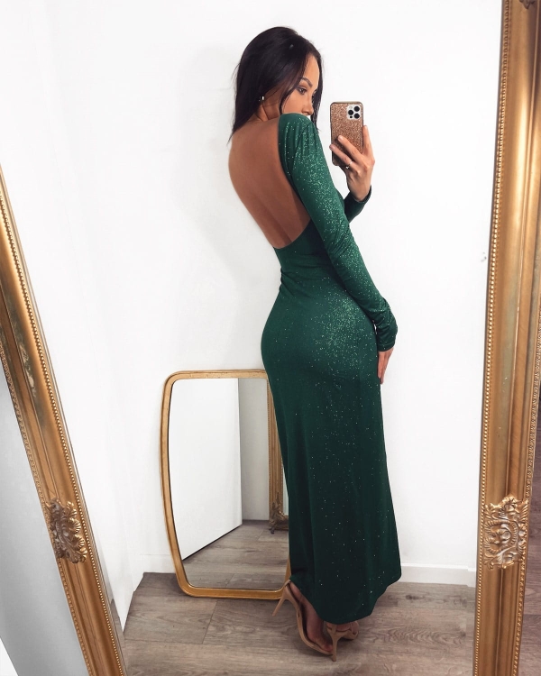 sukienka zielona na wesele