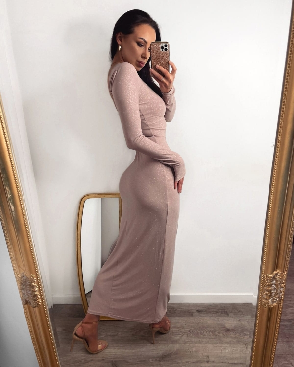 różowa sukienka na studniówkę