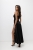 SATIN DRESS MAXI