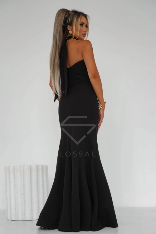 gorsetowa sukienka maxi